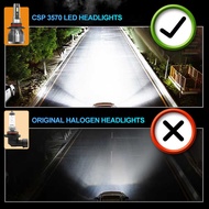 9005 300W CSP C H7 LED Headlight Bulbs 36000Lm H1 H3 H4 H11 9012 H13 Car Light 6000K 12V 9006 1 3
