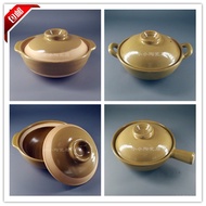 Clay Pot Clay Pot Porridge Small Clay Pot Clay Pot High Temperature Resistant Single Handle Pot Drag