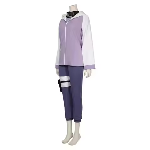 Cy2025 Hyuga Hinata cosplay anime cosplay dark purple long cute wig Hyuga Hinata cosplay