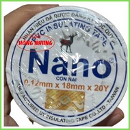Băng Dính Điện Nano/ Keo Điện Nano 20Y 10Y Con Nai Siêu Dai Cách Điện An Toàn- Hồng Nhung Store