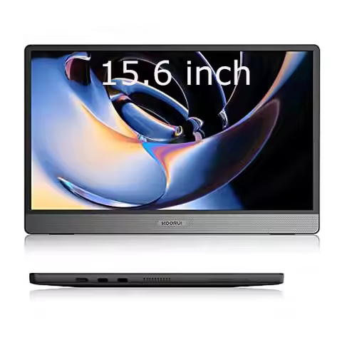 NEW KOORUI- Portable Laptop Screen 15.6 Inch Dual Usb C Type C Gaming Lcd Display Portable Monitor P