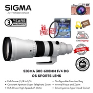 Sigma 300-600mm f/4 DG OS Sports Lens For Sony E f/4 to f/16 （ 3 Year Warranty )
