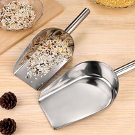 Stainless Steel Ice Scoop Ice Cube Crushed Shovel Candy Spice Ice Nut Tool Kitchen Sugar Scoop P3