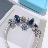 Pandora Original shining stars twinkling five-pointed star ladies bracelet Valentine's Day gift for 
