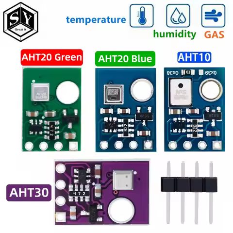 High Precision Digital Temperature and Humidity Sensor Measurement Module I2C Communication Replace 