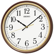 Seiko clock wall clock radio wave tea metallic diameter 275 × 47mm KX271B