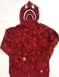 Bape Shark Hoodie Camo Purple