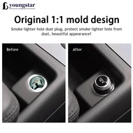 YST  12V Car Chrome Plated Plug Cover for A4 A5 A6L Q5 8W0919311 8WD919311 4H0919311 4L0919311 40GF