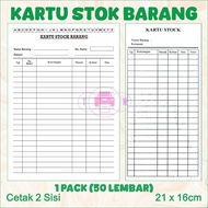 Stock Card, stock artu, medicine stock card, double-sided item stock card