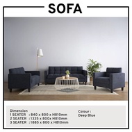 1+2+3 Seater Fabric Sofa Brown Vinyl Sofa Living Room Sofa 1 Seater 2 Seater Sofa 3 Seater Sofa Faux Leather Sofa