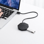 Robot H150 4-Port USB3.0 High Speed HUB Splitter Black