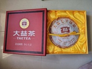 大益七子餅茶7552是普洱茶，禮盒包裝，長者，送禮，抽獎， 生日禮物