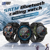 LOKMAT ATTACK Pro Sport Smart Watch Fitness Tracker Waterproof Smartwatches Touch Screen Heart Rate Monitor For Android Phone