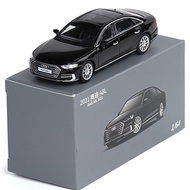 Jkm 1:64 Audi A8L Horch Sedan Alloy Model Kereta Koleksi Model Kereta Miniatur