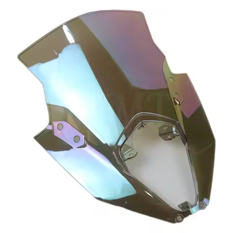 Suitable for Kawasaki motorcycle Ninja 650 ex650 ER-6F er6f 2020 2021 2022 2023 2024 windshield Blac