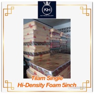 Tilam Single 5 inch Hi-Density Foam Mattress