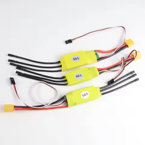 XXD HW50A 60A 80A ESC Brushless Motor Speed Controller RC BEC ESC T-rex F450 Helicopter Boat for FPV