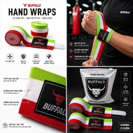 Martial Arts Bandage, Buffalo Martial Arts Bandage mixed with 3 special unique colors, available in 