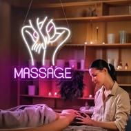 Body Massage Neon Sign Light, Massage Neon Sign, Spa Neon Sign, Spa Decor Light, Business Logo Neon 