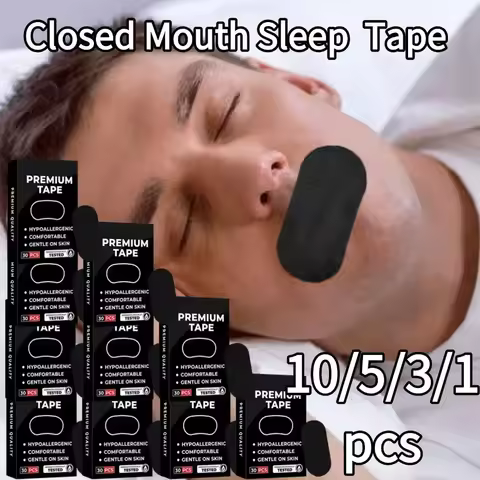 Closed Mouth Sleep Elastic Tape Stop Snoring Sleep Glue Tape Sleep Open Mouth Breath Correction Tape