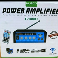 Ampli FLECO 188 BT AMPLIFIER BLUETOOTH KARAOKE + MP3 PLAYER + FM Radio Quality