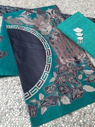 (Aj banyurip) COD / BAYAR DI TEMPAT / Kain Batik Meteran / Kain Batik Motif Saloka Hijau / Kain Bati