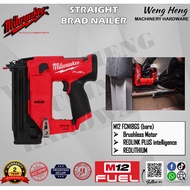 MILWAUKEE M12 FUEL™ 18 GA Straight Brad Nailer - M12 FCN18GS