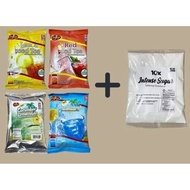 INJOY PALAMIG  Cucumber, sagot gulaman,lemon iced tea and blue lemonade with intense sugar