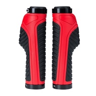 ROCKBROS Bicycle Grips MTB Road Bike Double Lock Rubber Handlebar Grips Anti-skid Shock-absorbing So