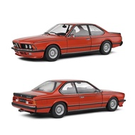 SOLIDO BMW 1: 18 BMW 635 CSI E24 RED RED 1984 S1810301
