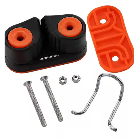 Kayak Cam Cleat Nylon Boat Cable Clamp Automatic Connector Cam Cleat Rope Clamp For Canoe Boat Pilat