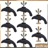 [PerfkMY] 8pcs CNC Milling Pressing Plate Clamp Fixture Fastening   Platform Accs
