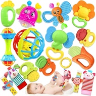 Baby Rattles 0-6 Months: Baby Toys 6-12 Months Infant Toys 0-3 Months Newborn Toys Teething Toys 3-6