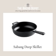 Sabang cast iron deep skillet