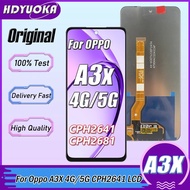 6.67 inch Original For Oppo A3X 4G LCD CPH2641 Display Touch Screen Digitizer Assembly For Oppo A3X 
