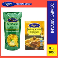 Agra Combo Nizam Basmathi (1kg) + Biryani Masala (200gm)