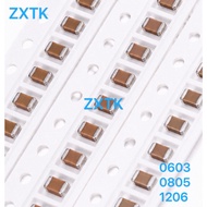 100pcs SMD capacitor MLCC 0603 0805 1206 104K 105K 106K 224K 225K 226K 474K475K 476K Chip capacitor
