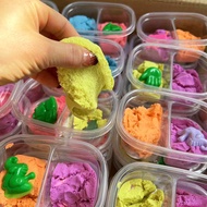 Space Sand Toys Set Non Toxic Colored Clay for Boys and Girls Ultra Light Clay Putty