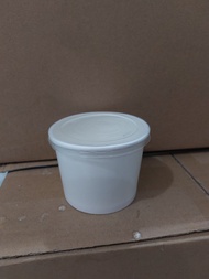 Tô giấy 360ml Trắng Set 50-300 cái kèm nắp