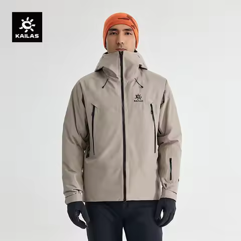 KAILAS TC100 Unisex Warmshell Jacket Gore-tex Waterproof Insulated Outerwear With Primloft For Outdo