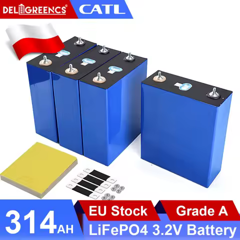 Pre-Sale CATL 314AH LiFePO4 Battery for 15KW 3.2V 3.65V LFP 48V 320AH 7000 cycles Rechargeable Batte