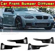 For BMW 3 Series E92 E93 M-Tech Front Lip Splitters Diffuse Spoiler for BMW 3 Series E92 E93 M-Tech 