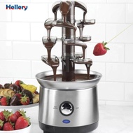 [Hellery] Electric Chocolate Fondue Fountain Machine Chocolate Melt Dipping Machine