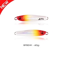 60g (Fatboy) V2 - Handmade Jigging Lure Kurodai Bilis SAWIT (Light Jig / Micro Jig)