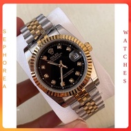 original Rolex Date just jam tangan Lelaki Automatik watches for men's 36mm Diameter with free box s