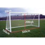GOAL NET Size 5M x 2M Goal Post Football Goal Post