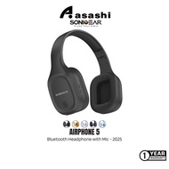 SonicGear AirPhone 5 Bluetooth Headphone with Mic | High Clarity and Strong Bass