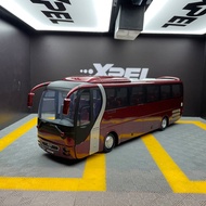 Ready Stock 1: 42 Yutong Bus MAN Rhine Star ZK6120R41 Deluxe Tourism Bus Bus Model