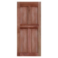 ส่งฟรี! ประตูไม้เบญจพรรณ VK 4 ฟัก ขอบ 5 80X180 ซม. MIXED WOOD DOOR VK 4-PANEL 5-EDGE 80X180CM มืออาช