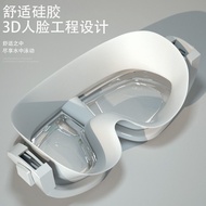 Large Frame Prescription Swimming Goggles Waterproof Anti-Fog Swimming Glasses Set with Prescription